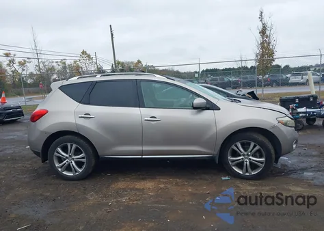 2009 Nissan Murano Le z USA, uszkodzony, nr VIN JN8AZ18W19W133485